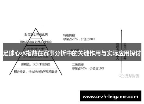 足球心水指数在赛事分析中的关键作用与实际应用探讨