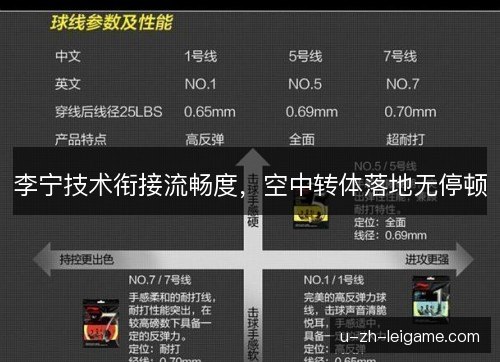李宁技术衔接流畅度，空中转体落地无停顿